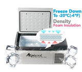 Alpicool C15 Portable Refrigerator 16 Quart(15 Liter) Vehicle, Car, Truck, RV, Boat, Mini fridge freezer for Driving, Travel, Fishing, Outdoor and Home use -12/24V DC and 110-240 AC