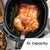 Simple Living XL 5.8qt Hot Digital Air Fryer. 3 Air Fryer Accessories, Recipe Book, 8 Cooking Presets & Keep Warm Function (XL Air Fryers)