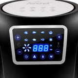 SUPER DEAL ZenChef PRO XXL Hot Air Fryer Family Size 5.8 Qt. 8-in-1 Digital Air fryer + Recipe Books, Upgraded Full Touch Screen, 1700W