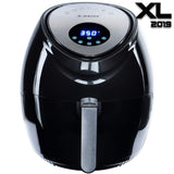 [2019] Air Fryer XL Best 5.5 QT 8-in-1 By (B. WEISS) Family Size Huge capacity,With Airfryer accessories; PIZZA Pan, (50 Recipes Cook Book),Toaster rack, Cooking Divider. XXL