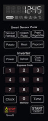 Farberware FMO16AHTBSA 1300-Watt Microwave Oven with with Smart Sensor and Inverter Technology, 1.6 Cubic Foot