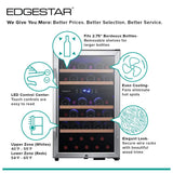 EdgeStar CWF380DZ 19 Inch Wide 38 Bottle Wine Cooler
