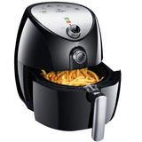 Air Fryer, Tidylife 4.5Qt Electric Hot Air Fryers XL Oven, 8-in-1 Oilless Cooker with Smart Time & Temperature Control, 1500W, Non-stick and Detachable Basket, 50+ Recipes, Black