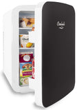 Cooluli Infinity 15-liter Compact Cooler/Warmer Mini Fridge for Cars, Road Trips, Homes, Offices, and Dorms (15 Liter, Black)