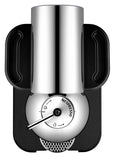 Nespresso Vertuo Coffee and Espresso Machine Bundle with Aeroccino Milk Frother by Breville, Chrome