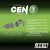 8TEN Gen 3 Electric PTO Clutch for John Deere Warner Z425 Z445 Replaces AM134397 AM141536 5219-62 5219-87 5219-127