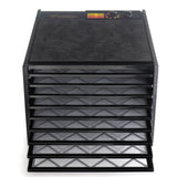 Excalibur 3926TB 9-Tray Electric Food Dehydrator with Temperature Settings and 26-hour Timer Automatic Shut Off for Faster and Efficient Drying Includes Guide to Dehydration Made in USA, 9-Tray, Black