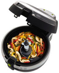 T-fal FZ700251 Actifry Oil Less Air Fryer with Large 2.2 Lbs Food Capacity and Recipe Book, Black